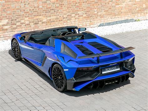 2016 Used Lamborghini Aventador Lp 750 4 Sv Roadster Blue Nethuns