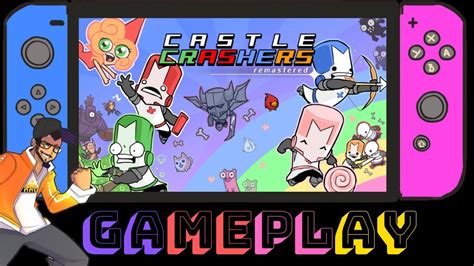 Castle Crashers Remastered Nintendo Switch Gameplay Local Co Op