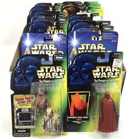Lot 17pc Carded Kenner Star Wars Action Figures