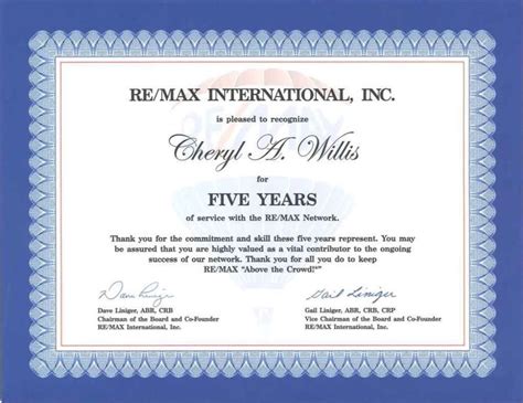 Celebrate Employee Anniversaries With A Personalized Certificate