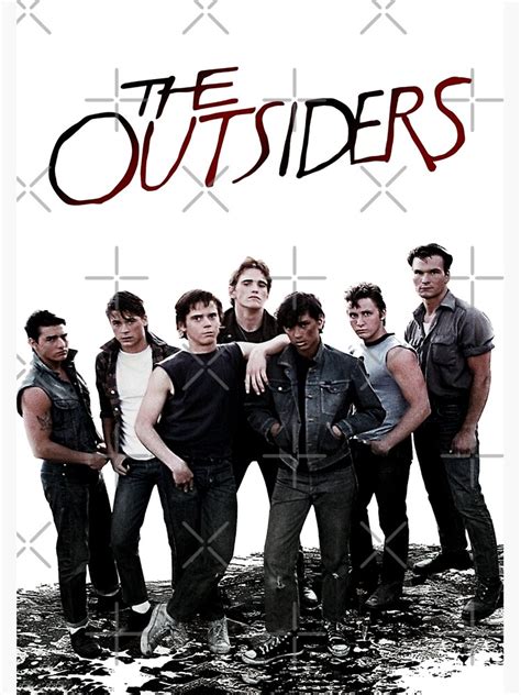 The Outsiders Poster By Niallo76 Redbubble