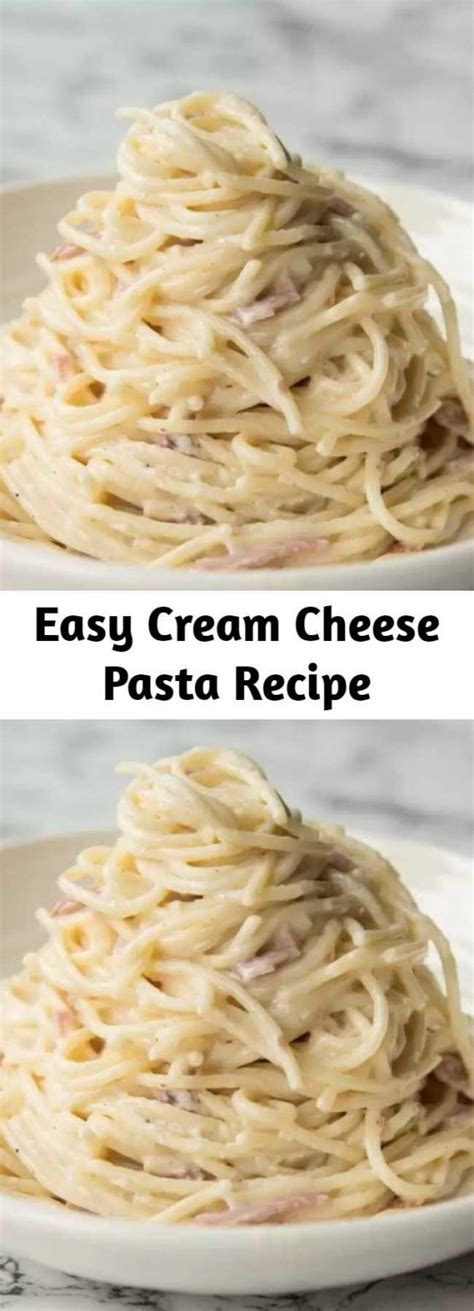 Easy Cream Cheese Pasta Recipe 9am Chef