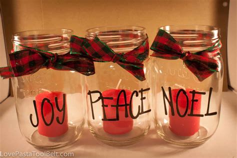 Mason Jar Christmas Candles Love Pasta And A Tool Belt