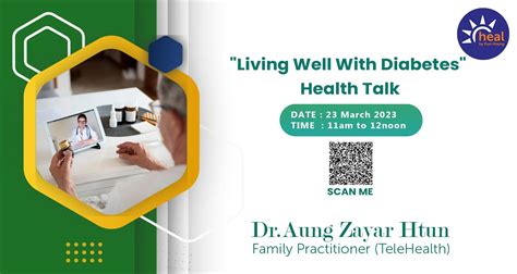 Living Well With Diabetes By Dr Aung Zayar Htun Yoma Oue Healthcare