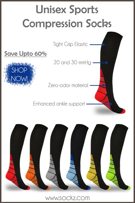 Sockz On Sale 6 Pairs 2999 🧦💖 Sports Compression Socks
