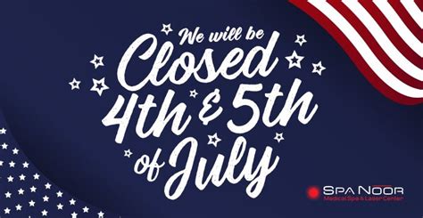 Printable Closed For 4th Of July Sign Template Templatesiesanfelipe