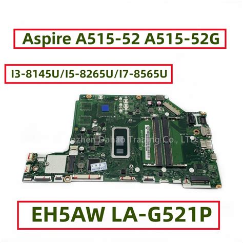 For Acer Aspire A515 52 A515 52g Laptop Motherboard With I3 8145u I5