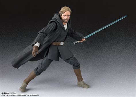 Luke Skywalker Crait Battle Tamashii Nations Shfiguarts Star