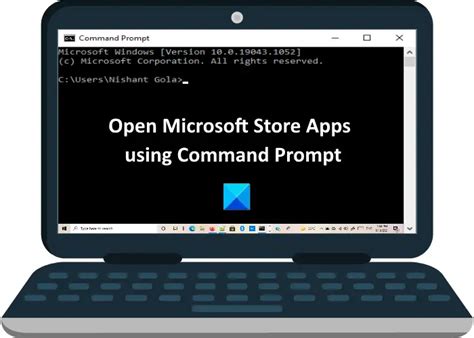 How To Open Microsoft Store Apps From Command Prompt Thewindowsclub