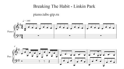 Please download one of our supported browsers. Breaking The Habit - Linkin Park - Ноты для Фортепиано ...