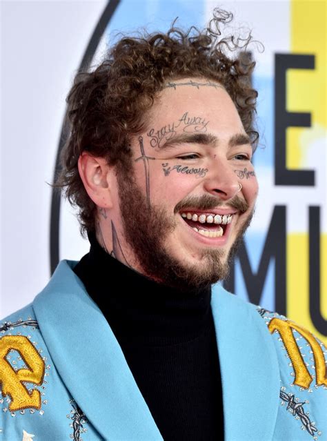 He wrote, i have cut my hair even shorter, also skeletons are cool. Post Malone Without The Face Tats Doesn't Look Like Post ...