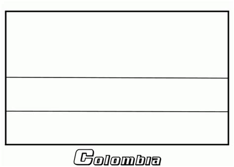 Escudo De Colombia Para Colorear