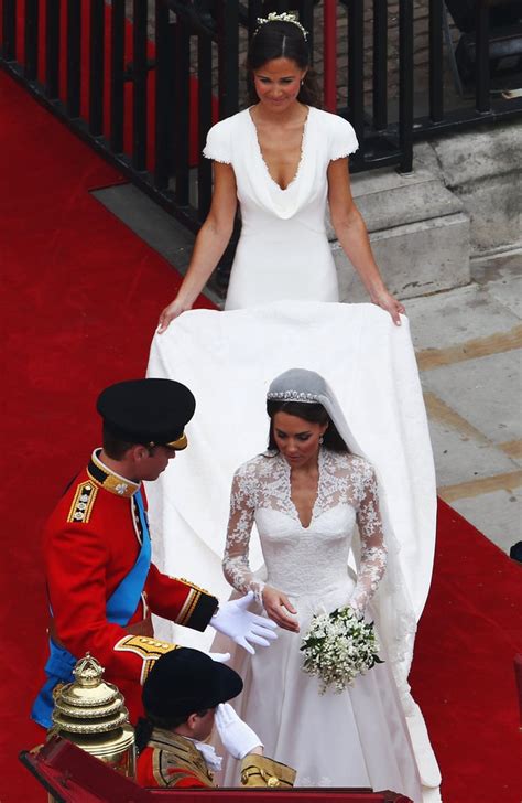 Pippa Middleton At Kate And Williams Wedding Pictures Popsugar