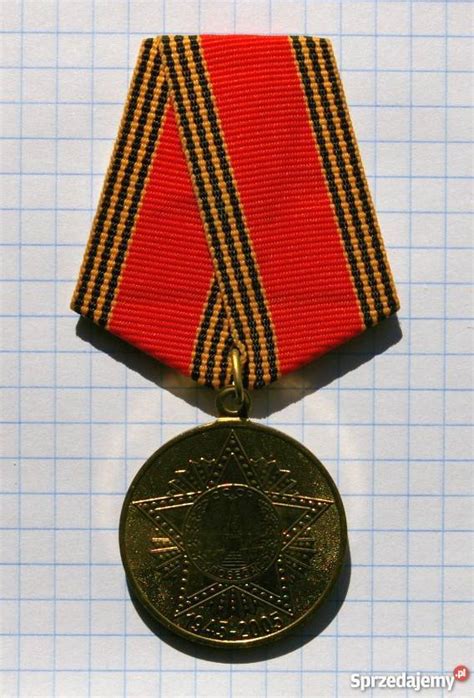 Medal 60 Lecia ZwyciĘstwa W Wielkiej Wojnie OjczyŹnianej Piszczac