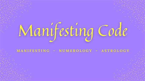 Manifesting Code Manifestingcode Profile Pinterest