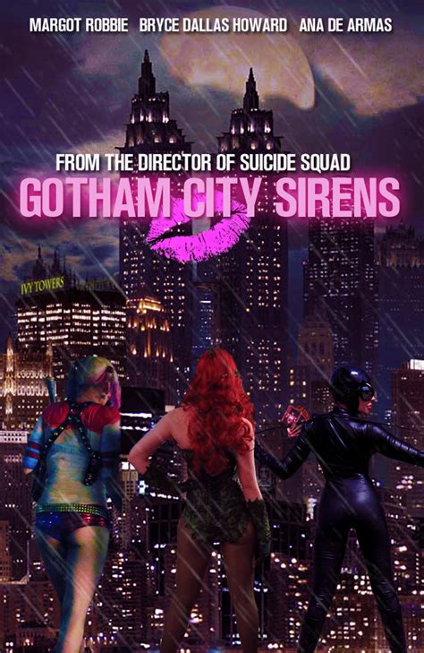 Gotham City Sirens Movie Poster By Dcomp On Deviantart