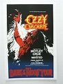 Ozzy Osbourne & Motley Crue 17x25 1984 Tour Poster Lithograph Poster | eBay