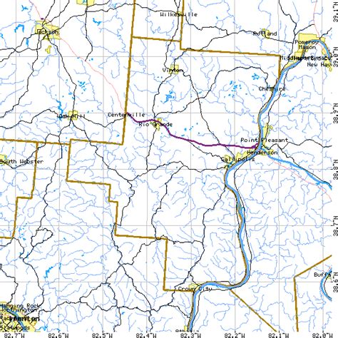 Maps Gallia County Ohgenweb Genealogy
