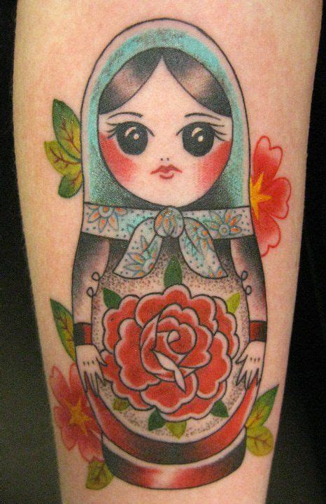 Guen Douglas Russian Doll Tattoo Doll Tattoo Body Art Tattoos