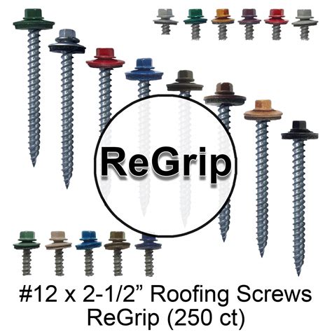 12 Re Grip Metal Roofing Screw For Replacing Loose Nails And Smaller