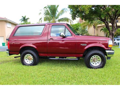 1996 Ford Bronco For Sale Cc 1147127