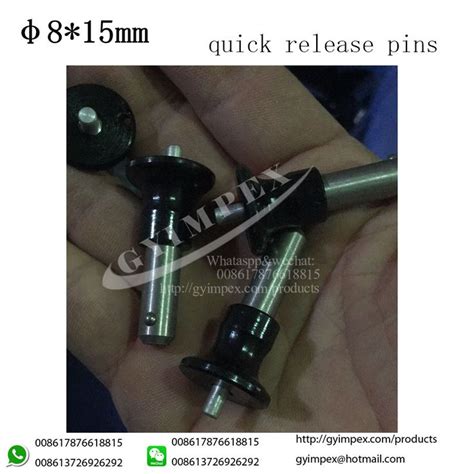 304 Stainless Steel Quick Release Pin Push Button Handle Quick Release