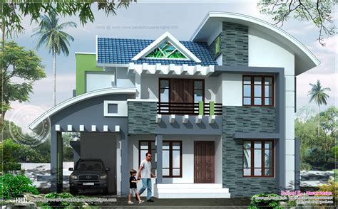 Modern House Elevation In 2369 Square Feet Kerala Home Design And
