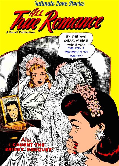 Vintage Romantic Comic Covers All True Romance Numonday