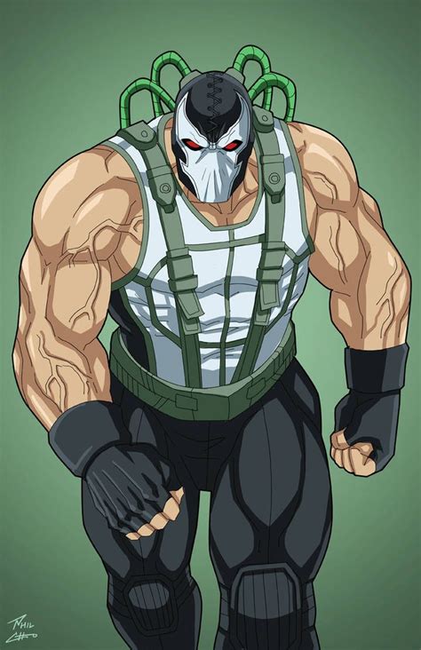 Bane Commission By Phil Cho On Deviantart Dc Superheroes Marvel Heroes