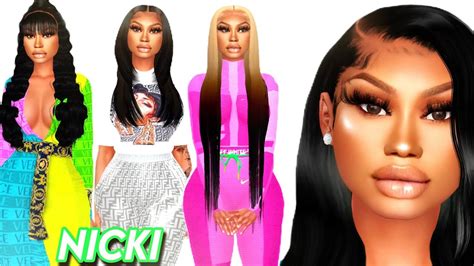 Reese Plays — Sims 4 Cas Nicki The Sims 4 My Entire Cc