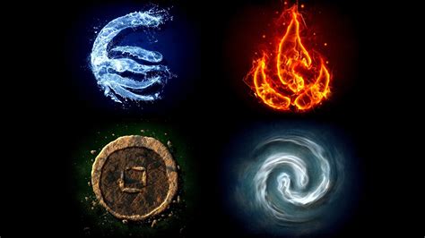 Four Elements Water Earth Fire Air Wallpaper Coolwallpapersme
