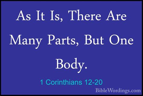 1 Corinthians 12 Holy Bible English