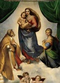 Raphael Santi Madonna sixtina, 1513, 201×270 cm: Descripción de la obra ...