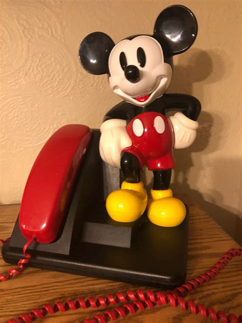 Vintage Mickey Mouse Phone By Exploreneverland On Etsy Etsy