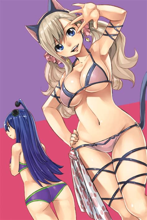 Rule 34 Big Breasts Bikini Cat Ears Cat Tail Edens Zero Mashima Hiro
