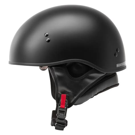 Gmax H Hh Naked Large Matte Black Half Shell Helmet