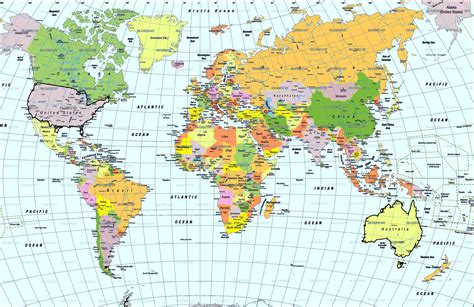 World Map Political Hd Wallpaper Hd Wallpapers And Background Images