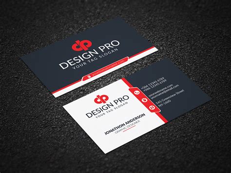Get your personalized business card, calling card online! Business Card Free Download on Behance