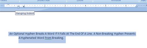 Maybe you would like to learn more about one of these? Setting Paragraph Indents : Indents « Style Formatting ...