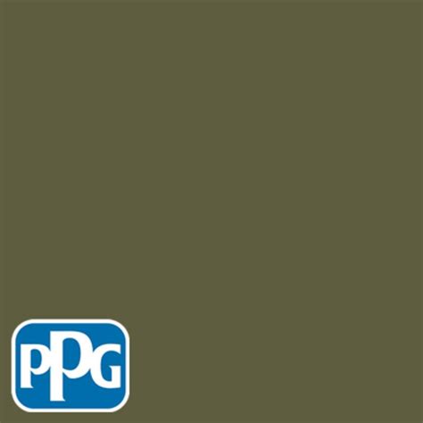 Ppg Timeless 1 Gal Hdppgg26 Olive Green Semi Gloss Exterior One Coat