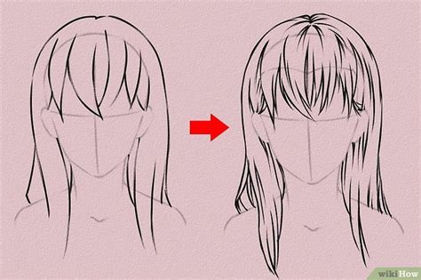 6 Formas De Dibujar Cabello De Anime Wikihow