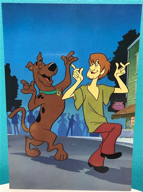 The Scooby Shuffle Scooby Doo Postcard Stationary And Office Products Postcards