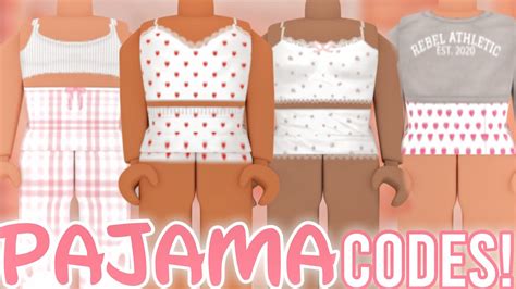 Aesthetic Roblox Pajamas With Codes Links Youtube