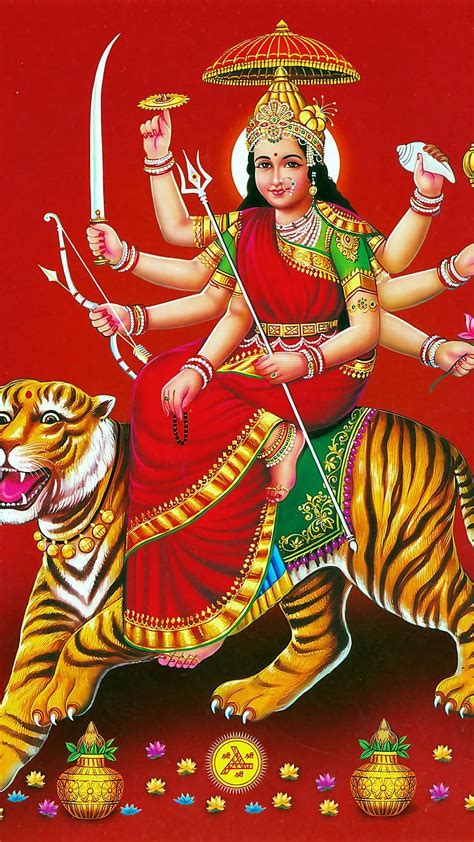 Durga Mata Ke Lord Durga Lord God Durga Maa Hd Phone Wallpaper
