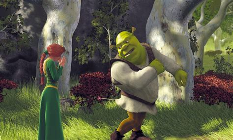 Shrek, fiona and donkey set off to far, far away to meet fiona's mother and father. Shrek | Film Review | Slant Magazine