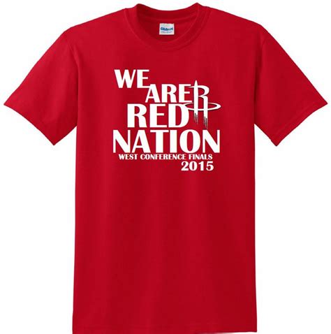 Houston Rockets Playoff Shirt Rockets Harden Shirt Red Nation