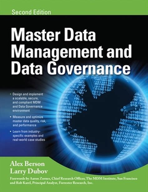 Master Data Management And Data Governance 2e By Alex Berson