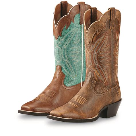 Ariat Womens Roundup Outfitter Western Boots 678946 Cowboy