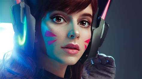 Dva Overwatch Cosplay 4k Hd Games 4k Wallpapers Images