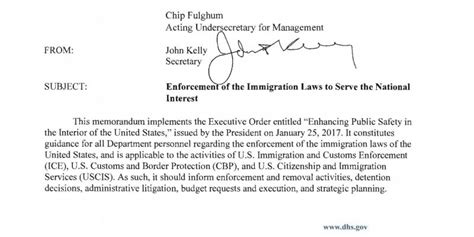Jesse Lehrich On Twitter 1 John Kelly Wrote The Memo Saying Dhsgov